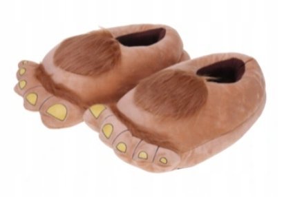 Pluszowe Kapcie Buty Łapy Stopy Śmieszne Prezent