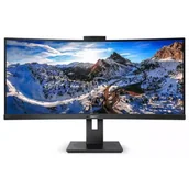 Monitory - Philips 346P1CRH Czarny - miniaturka - grafika 1