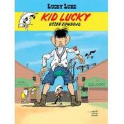 Komiksy dla dzieci - Egmont - komiksy Lucky Luke. Kid Lucky. Tom 1. Uczeń kowboja Achde - miniaturka - grafika 1
