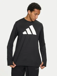 adidas Koszulka techniczna Run It IL7231 Czarny Regular Fit - Koszulki sportowe męskie - miniaturka - grafika 1
