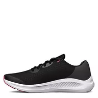 Buty dla dziewczynek - Under Armour Dziewczęce buty do biegania UA GGS Charged Pursuit 3, Black Jet Gray White, 35.5 eu - miniaturka - grafika 1