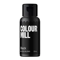 Dodatki do ciast w proszku - Barwnik spożywczy wodny Colour Mill Black - CZARNY 20ml - miniaturka - grafika 1