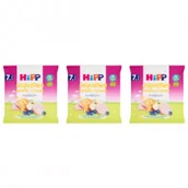 Przekąski dla dzieci - Hipp Jagodowe wafelki ryżowe po 7. miesiącu zestaw 3 x 30 g Bio - miniaturka - grafika 1