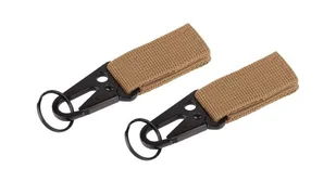 101 Inc. - Trok MOLLE z metalową klamrą i kółkiem - 2 szt. - Coyote - Akcesoria turystyczne 101 Inc. - Trok MOLLE z metalową klamrą i kółkiem - 2 szt. - Coyote - Akcesoria turystyczne - miniaturka - grafika 1