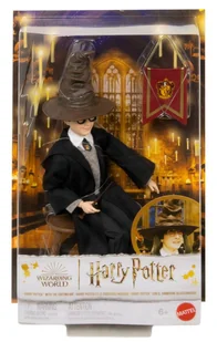 Lalka Harry Potter Kamień Filozoficzny HND78 + Tiara Przydziału Gryffindor - Figurki dla dzieci - miniaturka - grafika 1