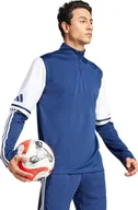 Bluzy męskie - Bluza męska adidas Squadra 25 Training Top niebiesko-biała JD2983 XL - miniaturka - grafika 1