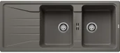 Zlewozmywaki - Zlewozmywak granitowy BLANCO Sona 8 S Silgranit Wulkaniczny szary 527339 - miniaturka - grafika 1