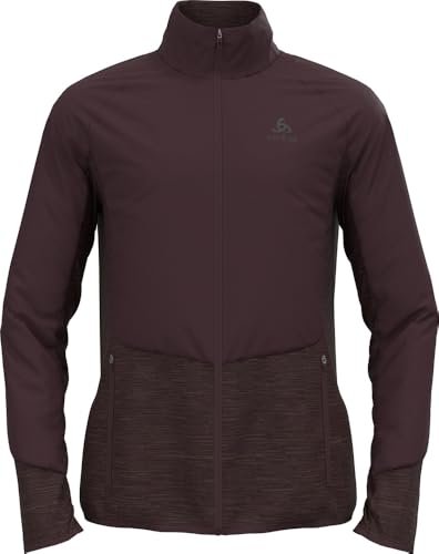 Odlo Męska kurtka do biegania Essential Insulator Hybrid I kurtka oddychająca do biegania