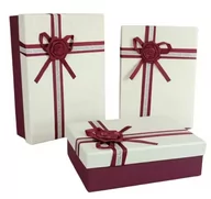Opakowania i torebki na prezenty - Zestaw pudełek upominkowych JYWK 524 3szt - miniaturka - grafika 1