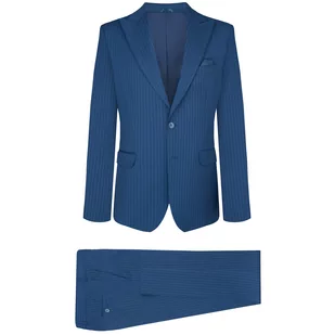 Garnitur Spitz Stripes Blue - marka niezdefiniowana - Garnitury - miniaturka - grafika 1