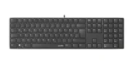 Klawiatury - SPEEDLINK SL-640010-BK klawiatura Biuro USB Niemiecki Czarny SL-640010-BK SL-640010-BK - miniaturka - grafika 1