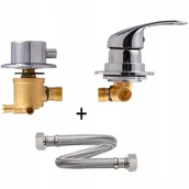 Baterie wannowe i prysznicowe - BATERIA PRYSZNICOWA DO KABINY ZABUDOWANEJ PANELA PRYSZNICOWEGO 3 FUNKCJE - miniaturka - grafika 1