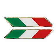 Akcesoria motocyklowe - Lampa 15008 Sticky 3D - Tricolore Italia Krótkie Przekątne, 2 sztuk - 88x16 mm - miniaturka - grafika 1