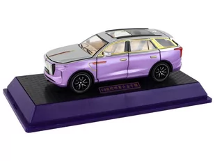 Auto RC 1:24 Samochód Pojazd E-9 Aluminiowy Zdalnie Sterowany Fioletowe - Zabawki zdalnie sterowane - miniaturka - grafika 3