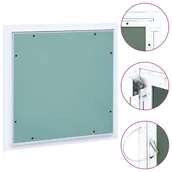 Inne akcesoria dekarskie - shumee Panel rewizyjny z aluminiową ramą i płytą gipsową 300x300 mm - miniaturka - grafika 1