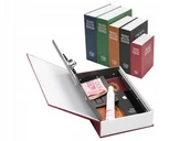 Pudełka i szkatułki - Sejf Książka Kasetka Metalowa Skrytka Schowek - miniaturka - grafika 1