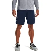 Spodnie męskie - Under Armour UA TECH GRAPHIC SHORT-NVY - S 1306443-409_S - miniaturka - grafika 1