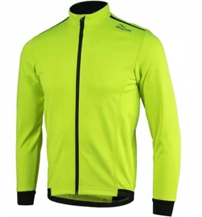 Bluza Rogelli PESARO 2.0 żółta - Bluzy na rower - miniaturka - grafika 1