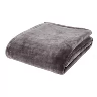 Narzuty - Szara narzuta z mikropluszu na łóżko dwuosobowe 245x280 cm Raschel – Catherine Lansfield - miniaturka - grafika 1