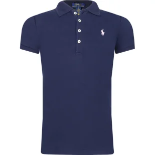 POLO RALPH LAUREN Polo | Regular Fit - Koszulki dla dziewczynek - miniaturka - grafika 1