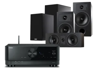 Kino domowe Yamaha RX-V4A + Tesi 3 + 2 + 7 - Kino domowe - miniaturka - grafika 1