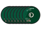 Tarcze do pił - PARKSIDE® Zestaw tarcz tnących do szlifierek kątowych (Tarcza do cięcia aluminium, 8 sztuk) - miniaturka - grafika 1