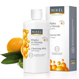 NiKEL Mleczko do demakijażu z Pomarańczą, 200ml NIK08981 [2080324] - Mleczka do demakijażu - miniaturka - grafika 1