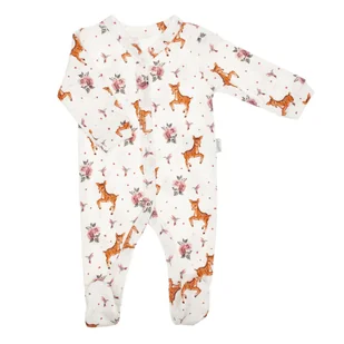 PAJACYK DLA DZIEWCZYNKI NICOL 216031 R.62 (2-4MIES) - Pajacyki dla niemowląt - miniaturka - grafika 1