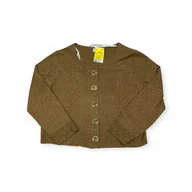 Swetry damskie - Narzutka bolerko damskie rękaw 3/4 CALVIN KLEIN L - miniaturka - grafika 1