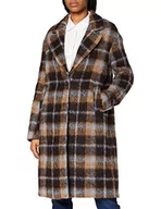 Kurtki damskie - camel active Kurtka damska, Brązowy niebieski (Brown Blue Check, 38 - miniaturka - grafika 1