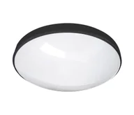 Lampy sufitowe - LED Plafon łazienkowy CIRCLE LED/24W/230V 4000K śr. 37 cm IP44 czarny - miniaturka - grafika 1