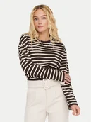 Bluzki damskie - ONLY Bluzka New Soph 15337134 Brązowy Regular Fit - miniaturka - grafika 1