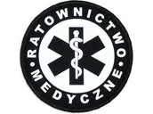 Odzież medyczna - Emblemat Odblaskowy Ratownictwo Medyczne 20 Cm - miniaturka - grafika 1