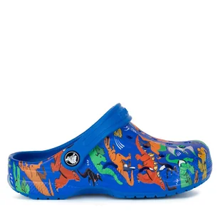 Klapki Crocs BAYA CLOG KIDS 209728-4JL Niebieski - Buty dla chłopców - miniaturka - grafika 1