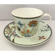 Filiżanki - P4Y, Filiżanka 230 Ml + Spodek - Kwiaty - miniaturka - grafika 1