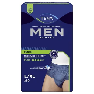 SCA HYGIENE PRODUCTS AB Majtki chłon.tena men pants plus l x 30 sz - Pieluchy dla dorosłych - miniaturka - grafika 3