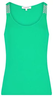 Koszulki i topy damskie - Morgan damski top DUA zielony TL, łąka, L - grafika 1