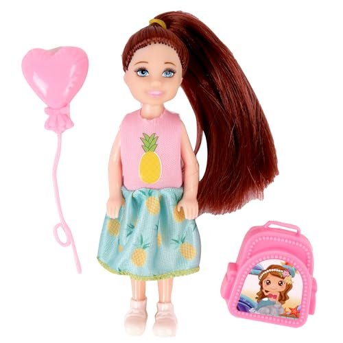 MELODY - Mini Lalka i Jej Akcesoria - Melody City - Lalka Manekin - 010983 - Losowy Model - Plastik - Figurka - Lalka - Zabawka Dla Dzieci - Urodziny - Akcesoria - Od 3 Lat
