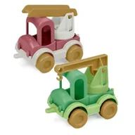 Zabawki interaktywne dla dzieci - RePlay Kid cars straż pożarna i dźwig zestaw - WADER - miniaturka - grafika 1