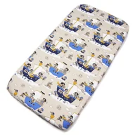 Prześcieradła dla dzieci - Kerstin PRZEŚCIERADŁO DO ŁÓŻECZKA 160x80 cm BAWEŁN - miniaturka - grafika 1