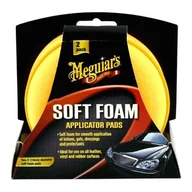 Akcesoria do mycia samochodu - Meguiars Applicator aplikator gąbka do nakładania wosku 2szt - miniaturka - grafika 1