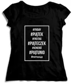 Gadżety dla niej i dla niego - KOSZULKA DAMSKA - FRIDAY PIĄTEK PIĄTECZEK PIĄTUNIO - miniaturka - grafika 1
