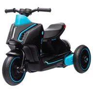 Pojazdy elektryczne dla dzieci - Milly Mally Pojazd na akumulator Skuter City Black - miniaturka - grafika 1