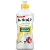Płyny do naczyń - Ludwik Płyn do mycia naczyń cytryna 450ml hit) - miniaturka - grafika 1