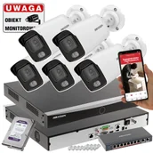 Zestawy do monitoringu - Monitoring kolorowy Acusense Hikvision DS-2CD2027G2-L(2.8MM)(C) FullHD ColorVu IR40 - miniaturka - grafika 1