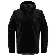 Kurtki męskie - Kurtka męska Haglöfs L.I.M Proof True Black M - miniaturka - grafika 1