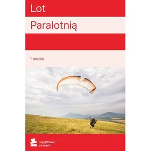 Karta podarunkowa WYJĄTKOWY PREZENT Lot Paralotnią - Kody i doładowania cyfrowe - miniaturka - grafika 1