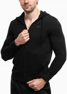 Bluzy męskie - 4F bluza męska sportowa z kapturem dresowa rozpinana bawełniana roz. XXL - miniaturka - grafika 1
