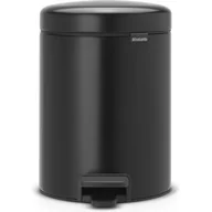 Kosze na śmieci - Brabantia Nowości Kosz kuchenny do segregacji śmieci 2x2l New Icon czarny mat 280405 280405 - miniaturka - grafika 1