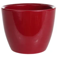 Donice - Osłonka ceramiczna 301 21 cm winna czerwień - miniaturka - grafika 1